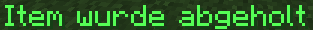 Hinweis im Chat beim Herausnehmen